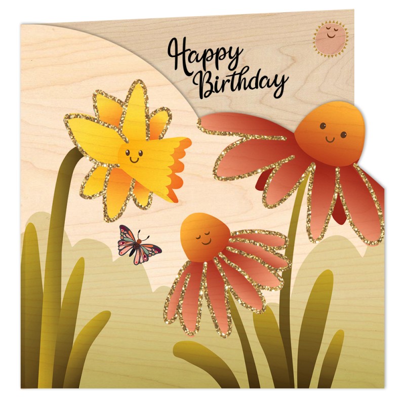 Flower Happiness Flower Happiness-Greeting cards-Cartobois