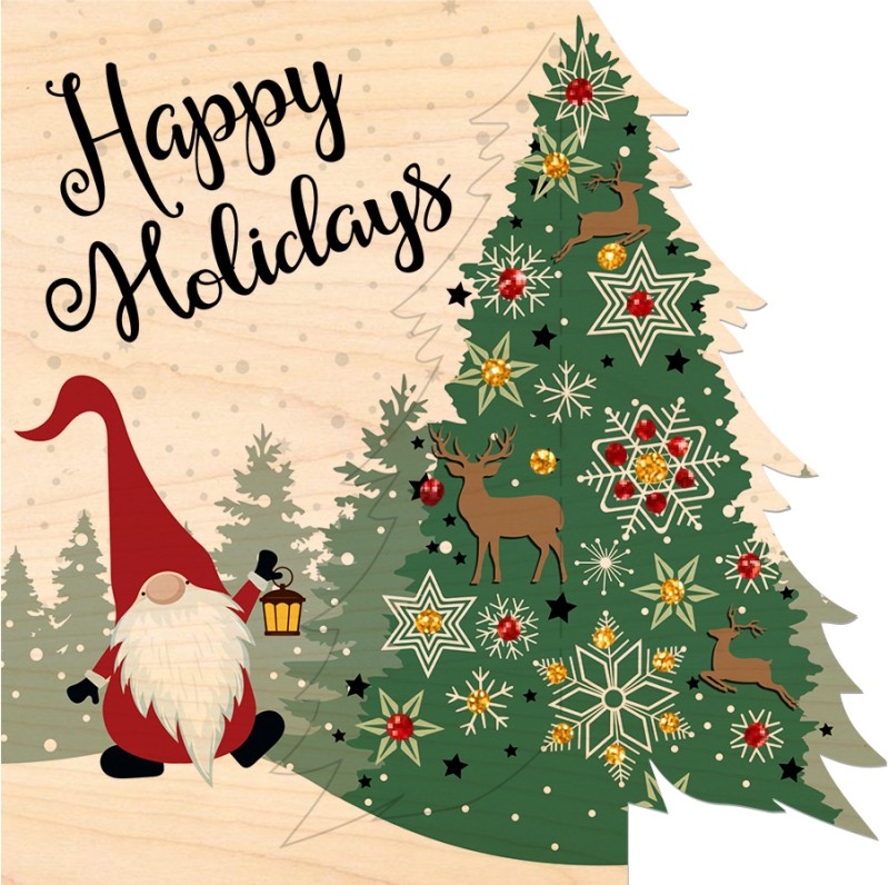 Elf Tree Elf Tree-Christmas Greeting cards-Cartobois