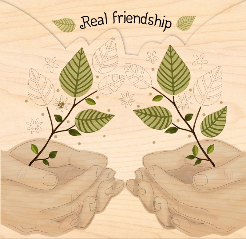 Friend Friend-Greeting cards-Cartobois