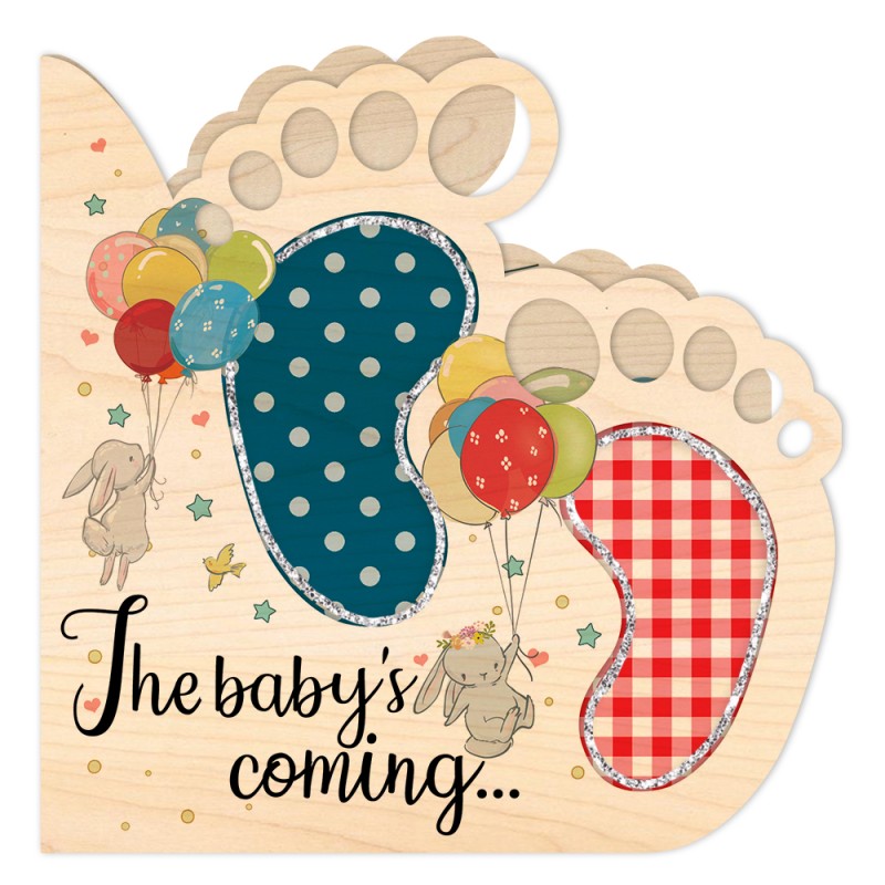 Shower baby Shower baby-Greeting cards-Cartobois