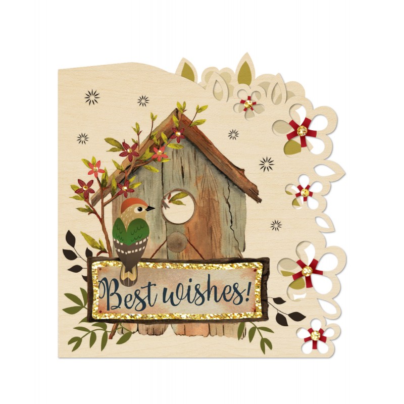 Bird House-Greeting cards-Cartobois